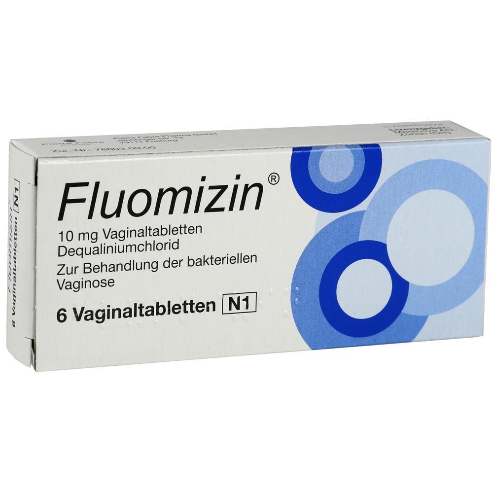 Fluomizin 10mg Vaginaltabletten, 6 Stück, PZN 7618192 - Deine .